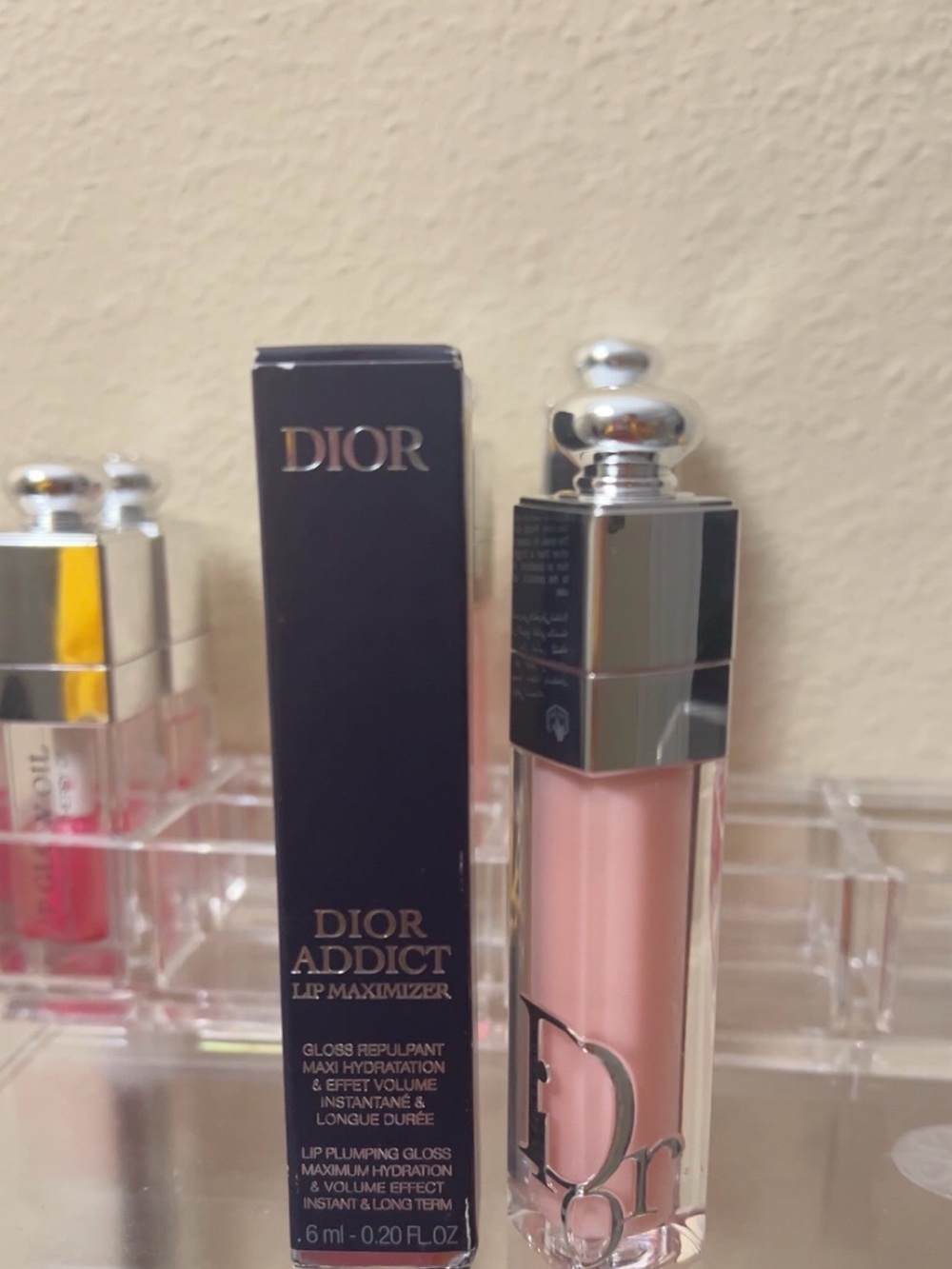 Dior Lip Maximizer Gloss in Soft Pink